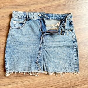 wild fable Light Blue Denim Mini Skirt